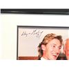 Image 2 : WAYNE GRETZKY AND GORDIE HOWE AUTOGRAPHED AND FRAMED PICTURE, "ON THIS NIGHT, WAYNE GRETZKY SCORED