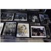 Image 2 : LOT OF ASSORTED MUSIC AND OTHER POP CULTURE PICTURES, SOME AUTOGRAPHED, FRAMED AND UNFRAMED