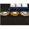 Image 2 : THREE FIRST NATIONS GLASS CANDLE HOLDERS BY PACIFIC WEST COAST ARTIST WADE STEPHEN BAKER