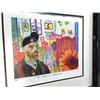 Image 2 : FRAMED PRINT "VAN GOGH'S TO DISNEYLAND" SIGNED BY ARTIST ON BOTTOM RIGHT