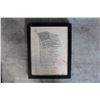 Image 1 : COPY OF HANDWRITTEN LYRICS TO RAGGED OLD FLAG WRITTEN IN MARCH 1974, SONG WAS RECORDED IN APRIL