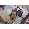 Image 2 : CARVED HORSE TRICYCLE.