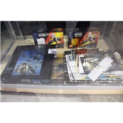 LOT OF STAR WARS COLLECTABLES