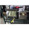 Image 2 : SHELF LOT OF ANTIQUE ADDING MACHINES