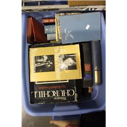 BOX OF VINTAGE COLLECTABLE BOOKS