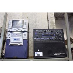 PAIR OF KARAOKE MACHINES