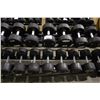 Image 1 : LARGE LOT OF DUMBBELLS ON WEIGHT RACK
