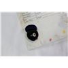 Image 2 : LADIES AMETHYST AND WHITE SAPHIRE 14KT WHITE GOLD RING