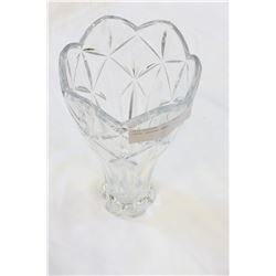 LARGE CRYSTAL VASE