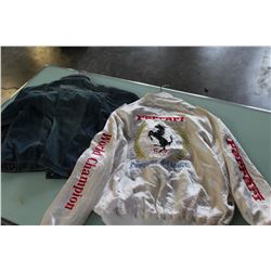 FERRARI JACKET AND JEAN JACKET