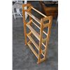 Image 2 : FOUR TIER OAK DVD/CD SHELF