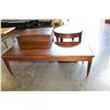 Image 3 : 3-PIECE WALNUT COFFEE TABLE SET