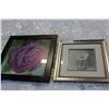 Image 1 : TWO FRAMED FLOWER PRINTS