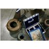 Image 2 : LOT OF DECORATIVE ITEMS VASES JEWELLRY BOX CANDLESTICK ETC