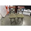 Image 2 : PAIR OF SWIVEL BAR STOOLS