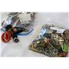 Image 2 : TWO LARGE BAGS OF JEWELLRY