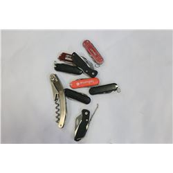 LOT OF POCKET KNIVES