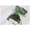 Image 2 : BAG OF NATIVE BEADED JEWELLRY AND PEACOCK FEATHER JEWELLRY