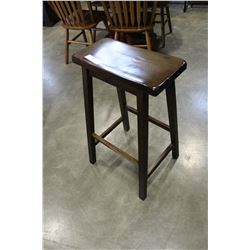 WOOD BARSTOOL