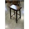 Image 1 : WOOD BARSTOOL