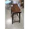 Image 2 : WOOD BARSTOOL