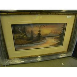 24417-NEW BEFORE THE SNOW FLYS LIMITED EDITION PRINT(BY DARCY SHAVER)