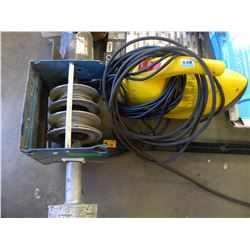 POOL COVER WINCH/PRESSURE WASHER WITH WAND