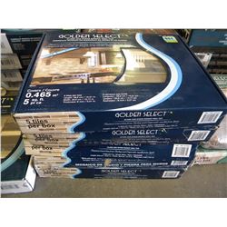 5 BOXES OF MALAN 5SQ.FT GLASS TILE