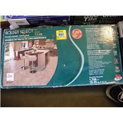 3 BOXES PALM CLICK LOCK VINYL TILE 19.35 SQ.FT CATALONEAN MARBLE