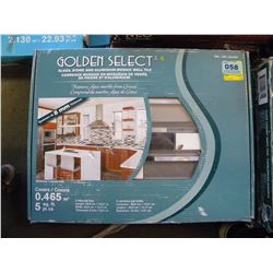 2 BOXES MIDTOWN GLASS STONE & ALUMINUM WALL TILE 5SQ.FT