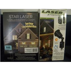 2 LAZER LIGHTS