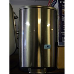 STAINLESS GARBAGE CAN