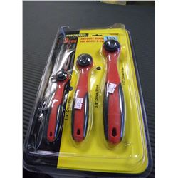 SHOPPRO 3 PIECE RATCHET SET