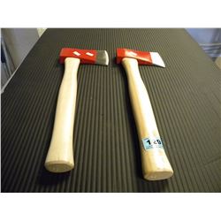2 NEW HATCHETS