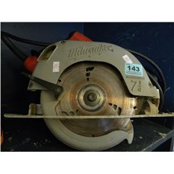 MILWUAKEE 7 1/4" CIRCULAR SAW