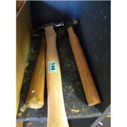 3 ASSORTED HAMMERS