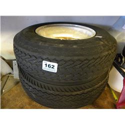 2 4.80-8 TRAILER TIRES ON RIMS