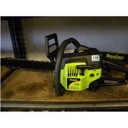 POULEN 16" CHAINSAW WITH CHAIN AND BAR