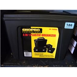 SHOPPRO 4 IN 1 PLASTIC ORGANIZER