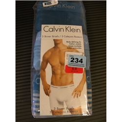 NEW 3 PIECE CALVIN KLEIN SIZE M BOXER BRIEFS