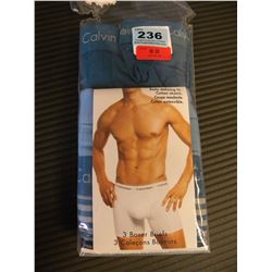NEW 3 PIECE CALVIN KLEIN SIZE M BOXER BRIEFS