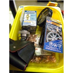 BOX OF MISC