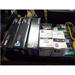 LOT OF PRINTER CARTRIDGES