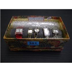 5 ASSORTED WATCHES