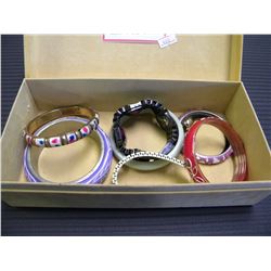 8 ASSORTED BRACELETS