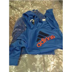2 NEW ADIDAS HOODED PULL OVER SWEATER SIZE 6