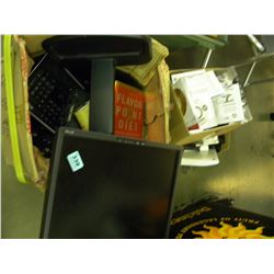 2 BOXES OF MISC COMPUTER HARDWARE & MISC