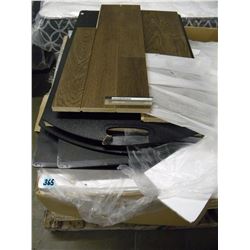 PALLET OF FLOORING DEMOS