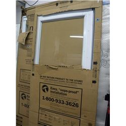 NEW EMCO 100 SERIES SELF STORING 34" STORM DOOR