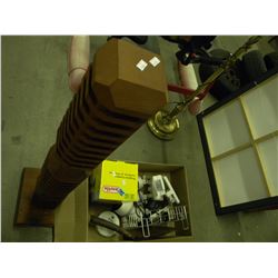 BOX OF LIGHTING & CD HOLDER